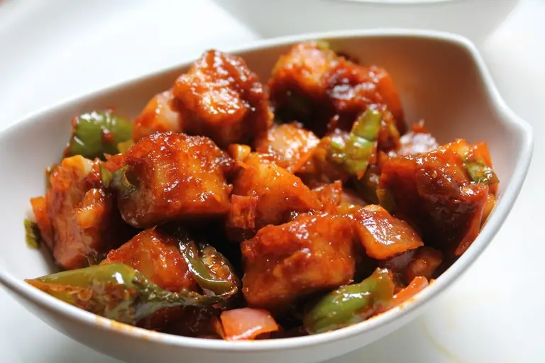 Paneer Chilli Semi Gravy