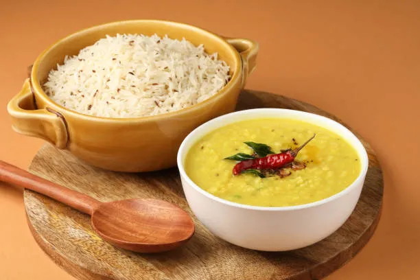 Dal Chawal Thali